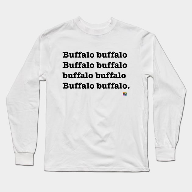 SPM Buffalo Sentence Long Sleeve T-Shirt by Set Piece Menu Podcast